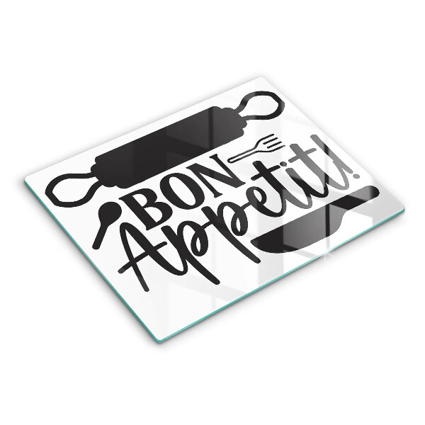 Cubre vitrocerámica Inscripción de Bon Appetit