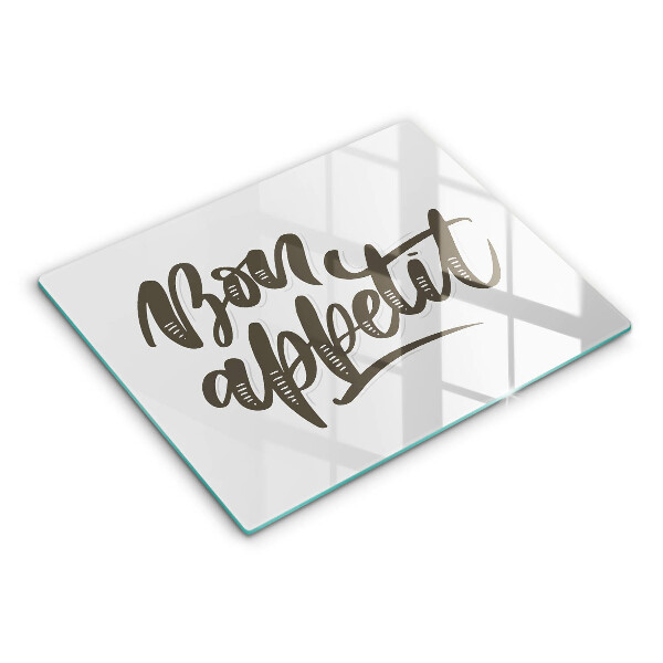 Cubre vitrocerámica Iscrizione Bon Appetit