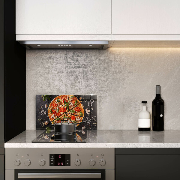 Cubre vitrocerámica Pizza con champiñones