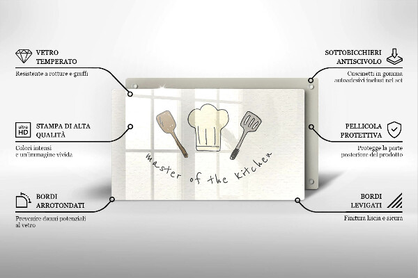 Cubre vitrocerámica Master of the Kitchen