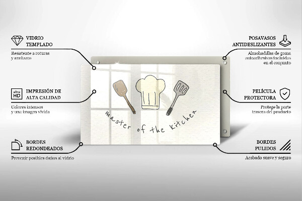 Cubre vitrocerámica Master of the Kitchen