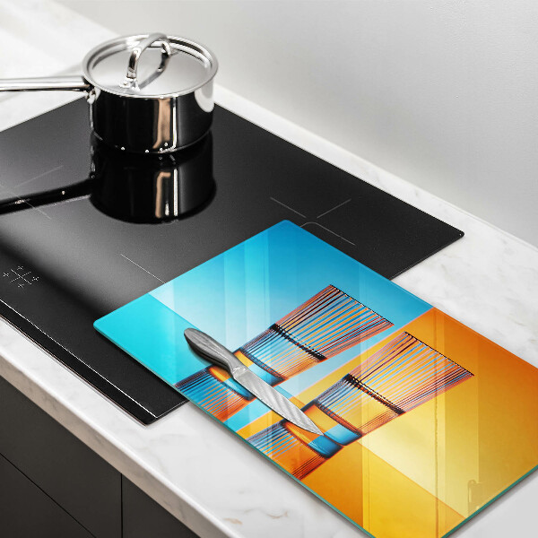 Cubre vitrocerámica Dos vasos de agua