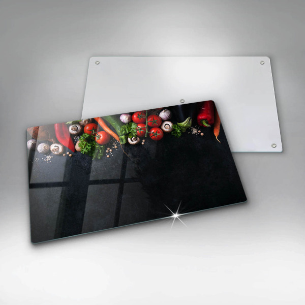 Cubre vitrocerámica Verduras coloridas