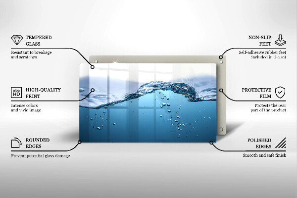 Cubre vitrocerámica Agua Azul