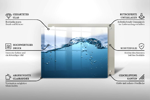 Cubre vitrocerámica Agua Azul