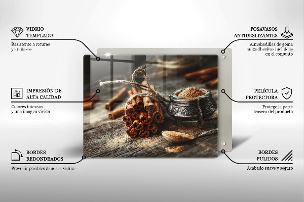 Cubre vitrocerámica vainas de vainilla