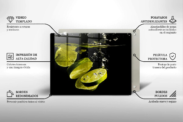 Cubre vitrocerámica limas en agua