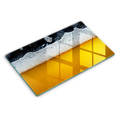 Cubre vitrocerámica Beber espuma de cerveza