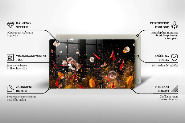 Cubre vitrocerámica especias picantes