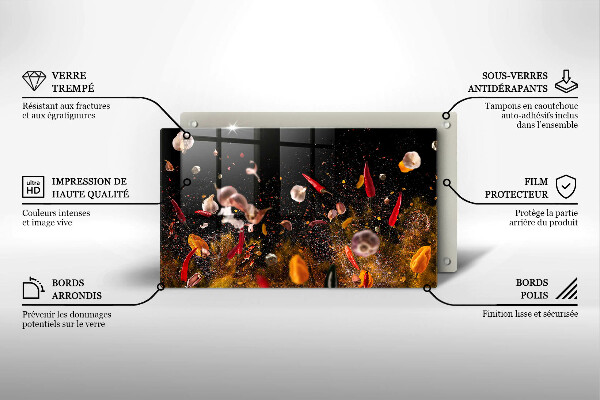 Cubre vitrocerámica especias picantes