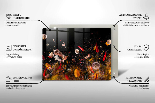 Cubre vitrocerámica especias picantes