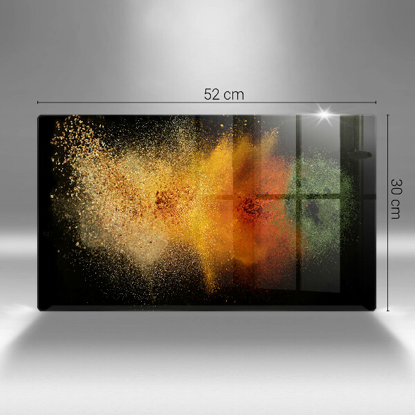 Cubre vitrocerámica Especias coloridas