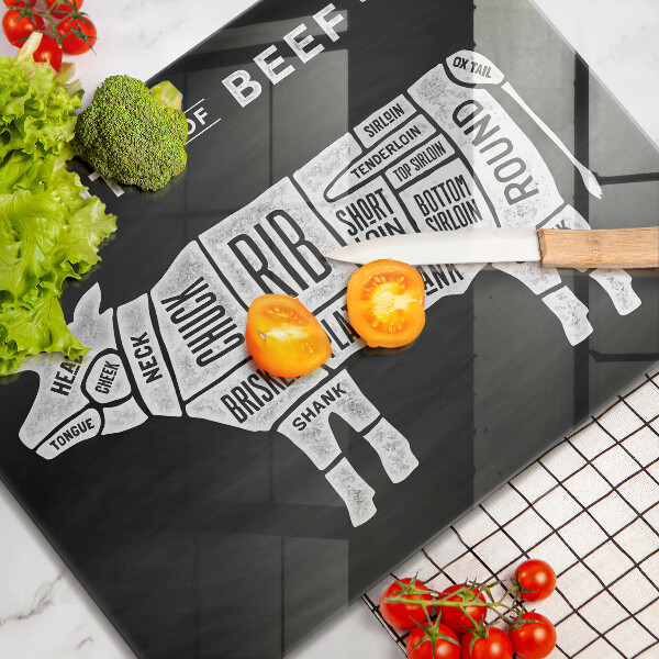 Cubre vitrocerámica carne de vaca