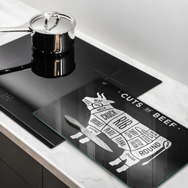 Cubre vitrocerámica carne de vaca