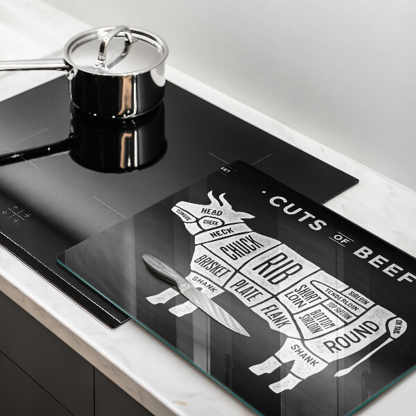 Cubre vitrocerámica carne de vaca