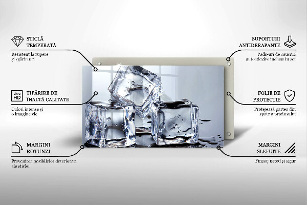 Cubre vitrocerámica Cubos de hielo