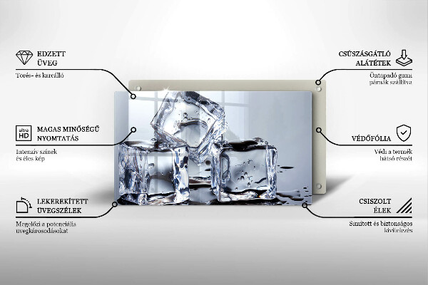 Cubre vitrocerámica Cubos de hielo