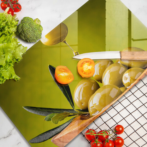 Cubre vitrocerámica Aceitunas sabrosas