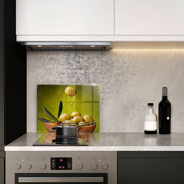 Cubre vitrocerámica Aceitunas sabrosas