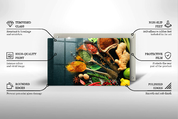 Cubre vitrocerámica Cucharas de especias de cocina