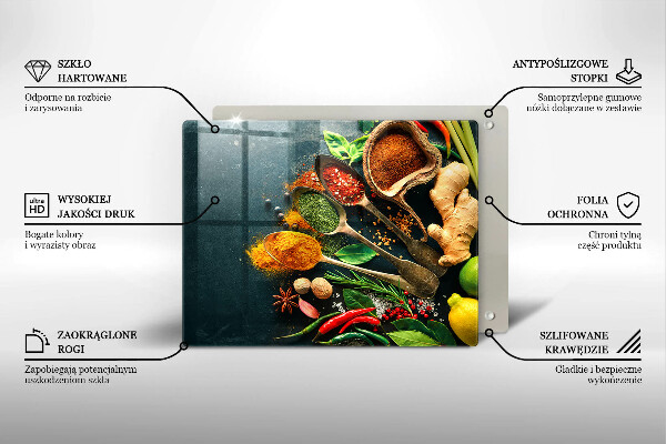 Cubre vitrocerámica Cucharas de especias de cocina