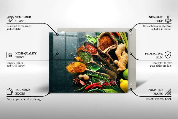 Cubre vitrocerámica Cucharas de especias de cocina