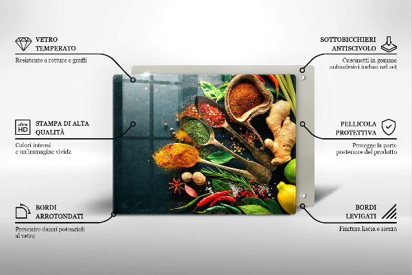 Cubre vitrocerámica Cucharas de especias de cocina