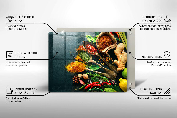 Cubre vitrocerámica Cucharas de especias de cocina