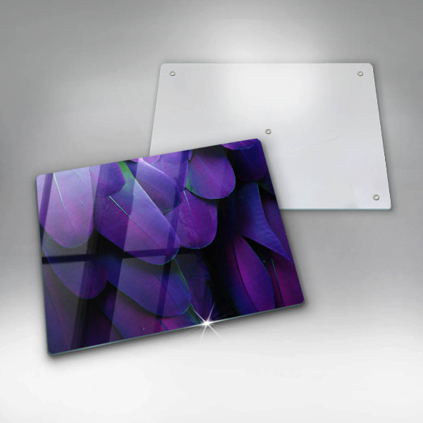 Cubre vitrocerámica plumas de neón