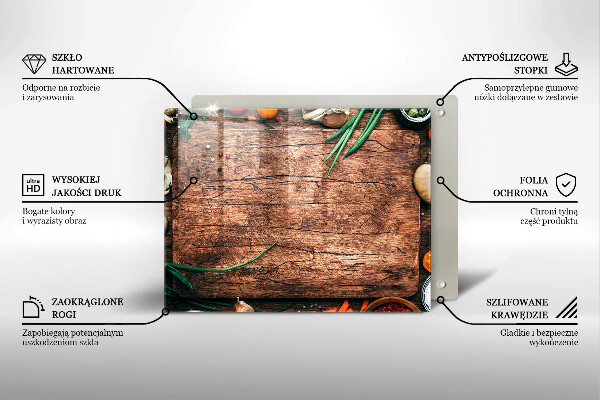 Cubre vitrocerámica tablero de cocina de madera