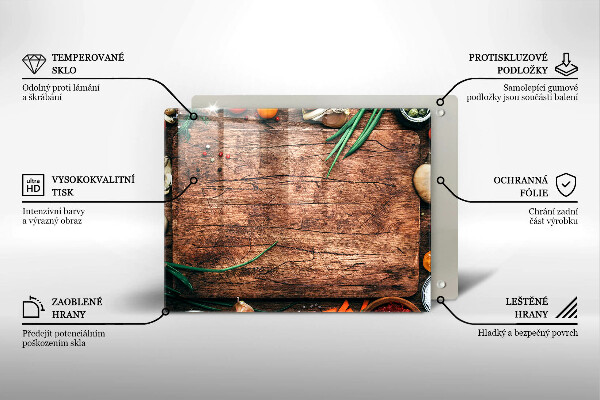 Cubre vitrocerámica tablero de cocina de madera