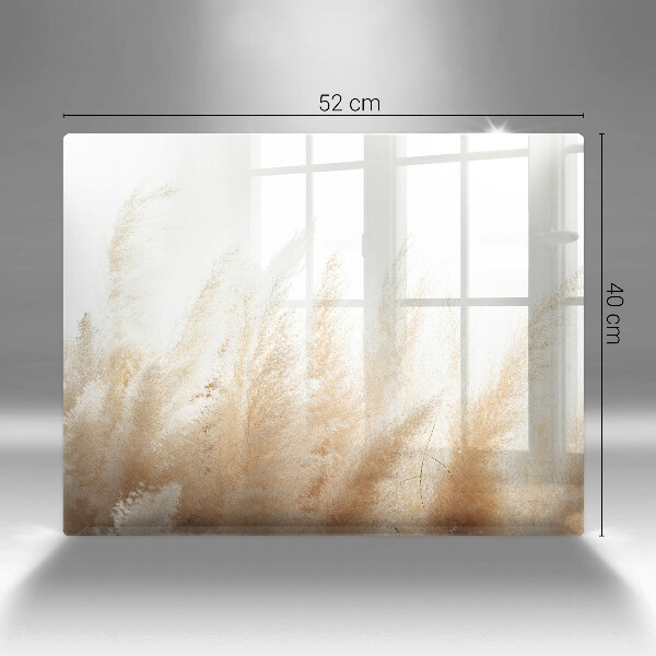 Cubre vitrocerámica hierba de la pampa