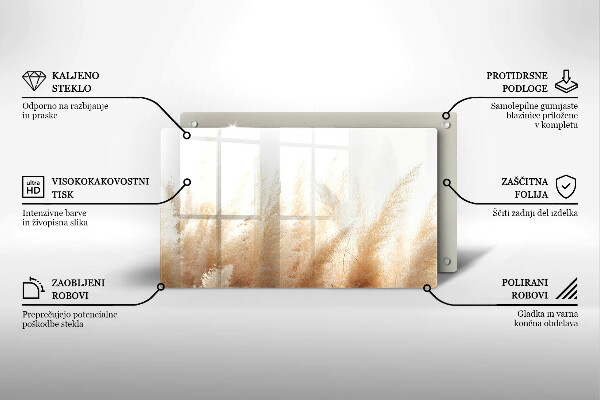 Cubre vitrocerámica hierba de la pampa