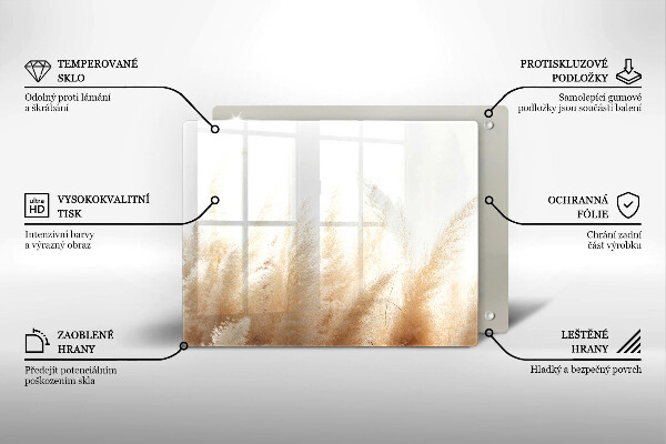 Cubre vitrocerámica hierba de la pampa