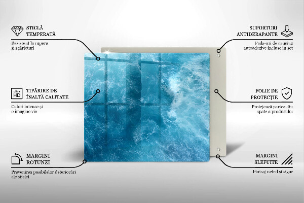 Protector encimera Agua azul