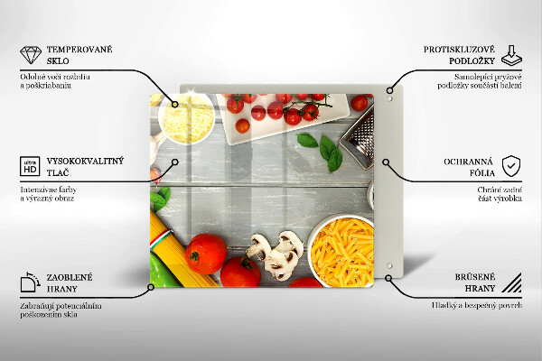 Protector encimera Comida de cocina