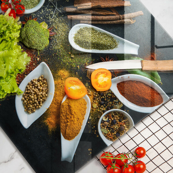 Protector encimera Especias de cocina