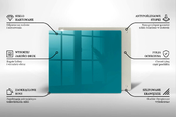 Protector encimera Turquesa