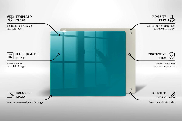 Protector encimera Turquesa