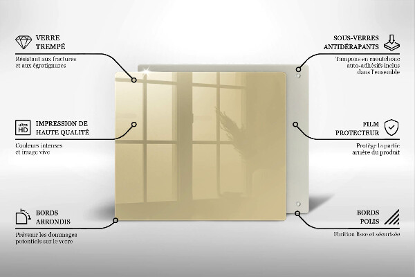 Protector encimera Color beige