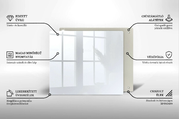 Protector encimera El color blanco