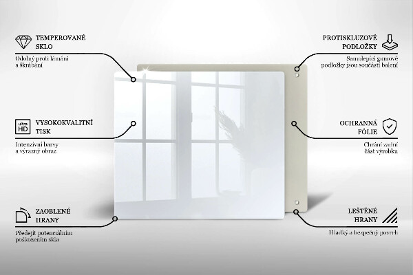 Protector encimera El color blanco