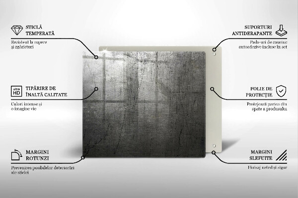 Protector encimera Textura metálica