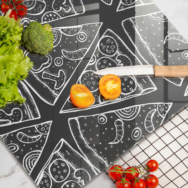 Protector encimera Ilustración de pizza