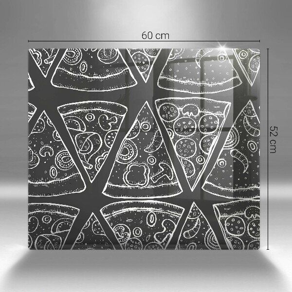 Protector encimera Ilustración de pizza