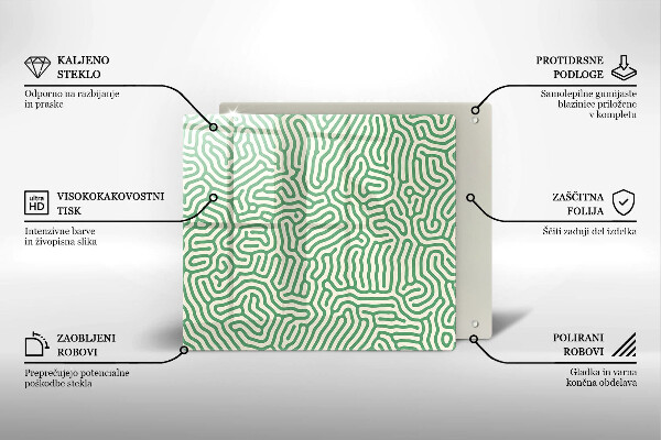 Protector encimera Líneas abstractas