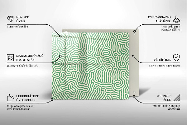 Protector encimera Líneas abstractas