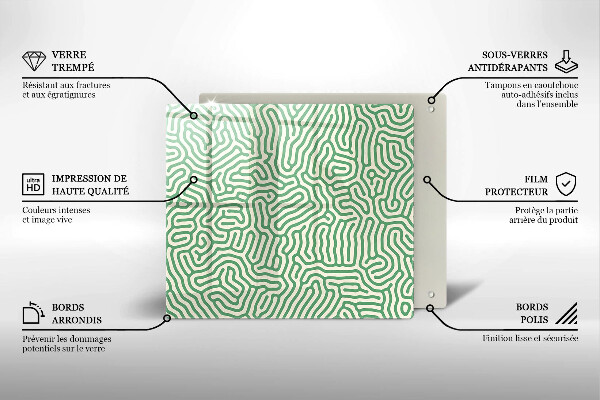 Protector encimera Líneas abstractas