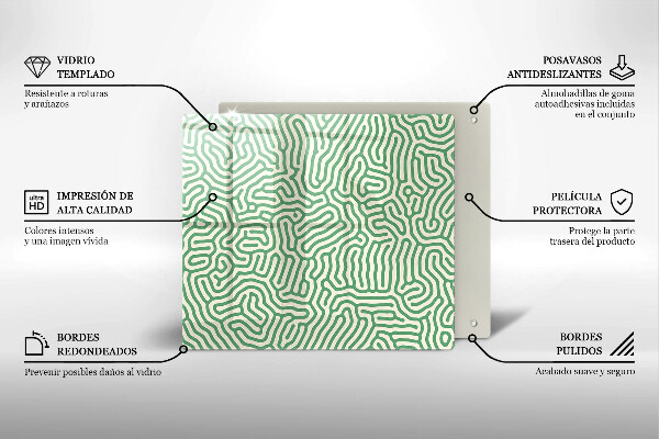 Protector encimera Líneas abstractas