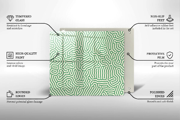 Protector encimera Líneas abstractas